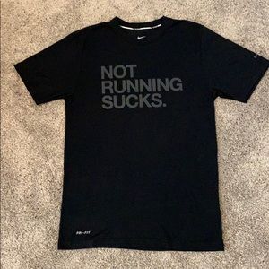 Nike Run T-shirt. Short sleeve